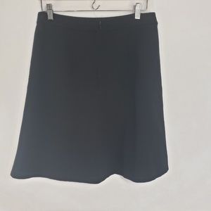 LOFT Skirts - Ann Taylor LOFT Black A Line Zipper Back Skirt LOFT Skirts - Ann Taylor LOFT Black A Line Zipper Back Skirt